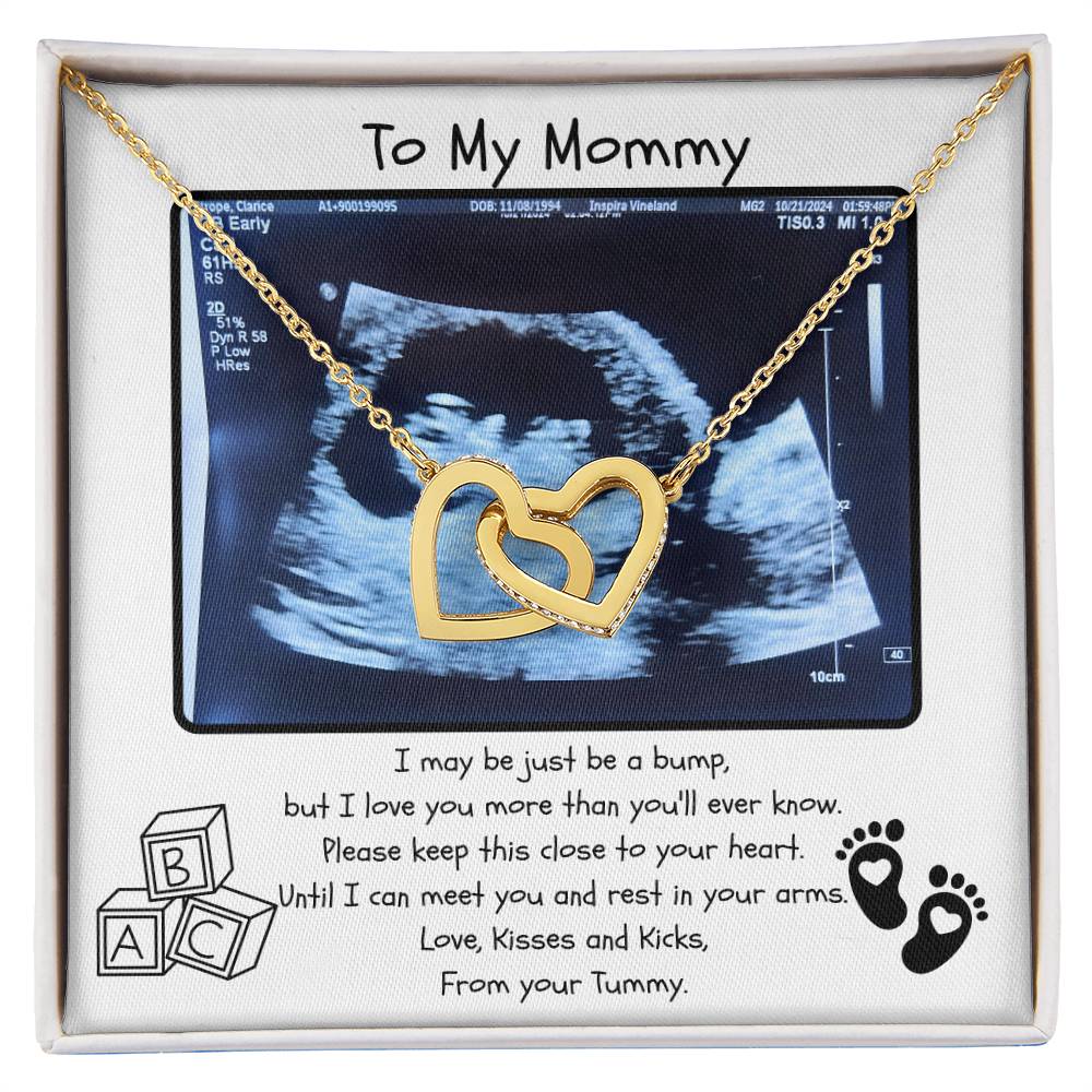 To My Mummy Necklace. Gift Ideas for Pregnant Wife