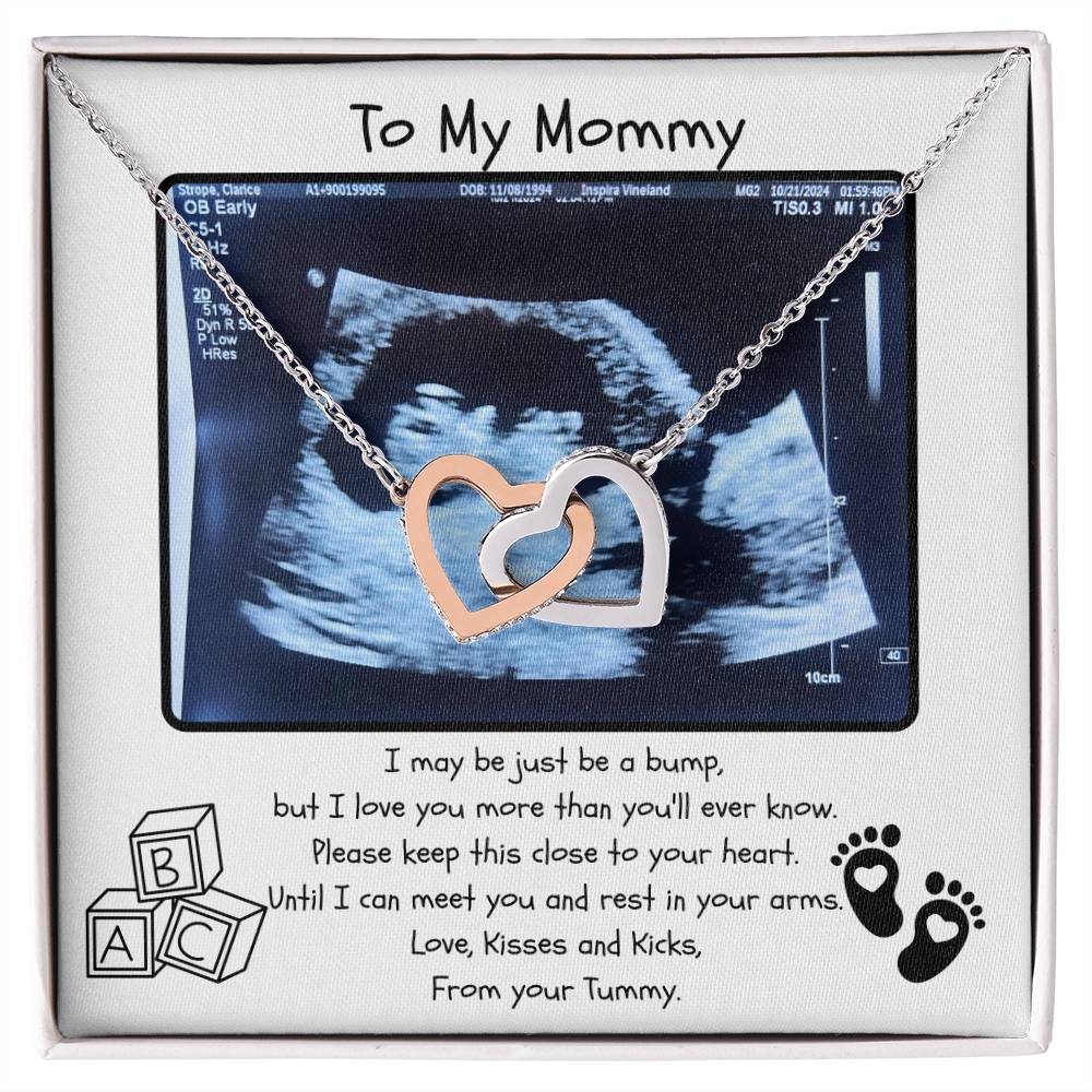 To My Mummy Necklace. Gift Ideas for Pregnant Wife