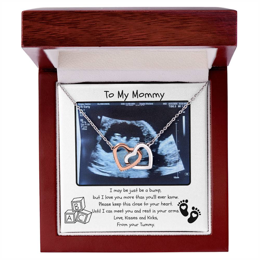 To My Mummy Necklace. Gift Ideas for Pregnant Wife