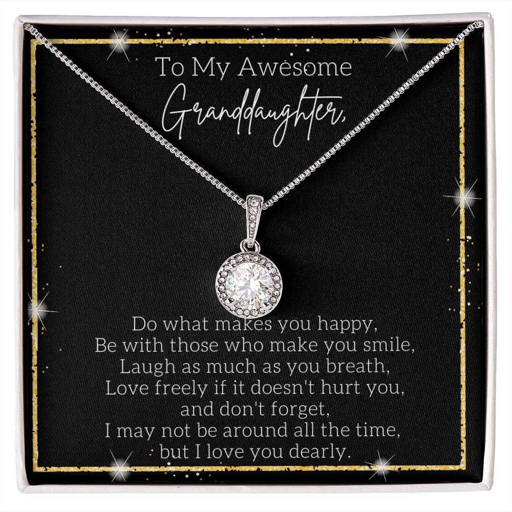 To My Granddaughter Gift, To My Granddaughter from Grandma, To my Granddaughter when I'm not around