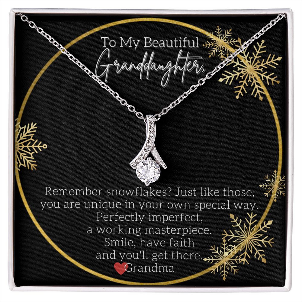 Special Gift For Granddaughter, To My Granddaughter Necklace, To My Granddaughter Gift, Necklace Gift
