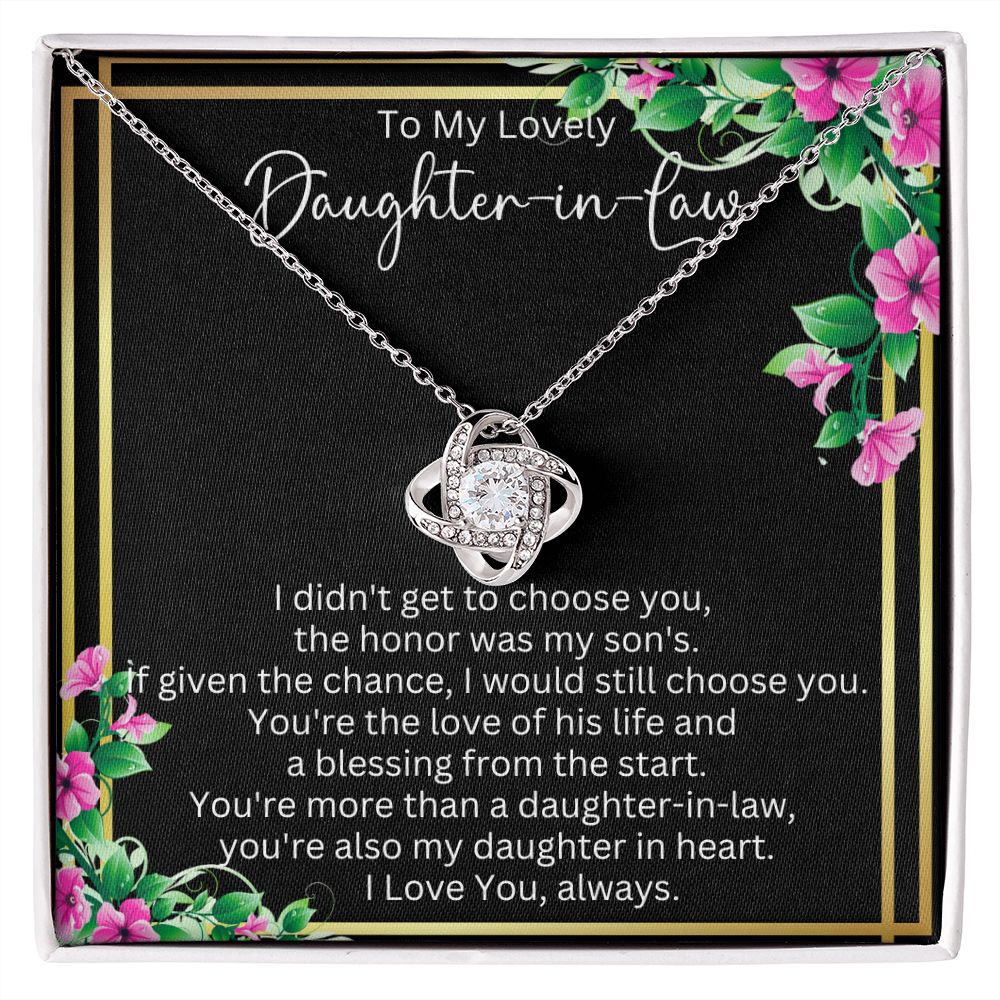 Daughter in law necklace, Daughter in law jewelry, Daughter in law gifts