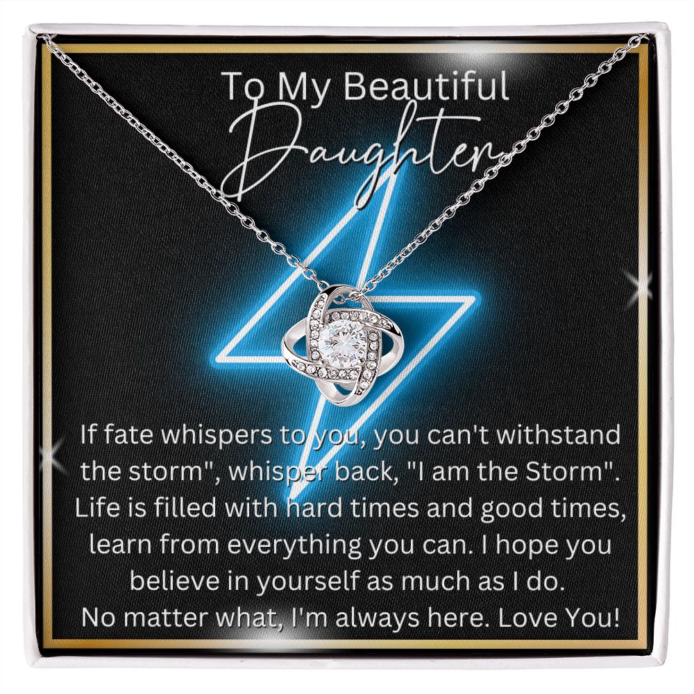 Inspirational message to daughter, To My Daughter Message, To My Daughter Necklace, Message for Daughter from Mother