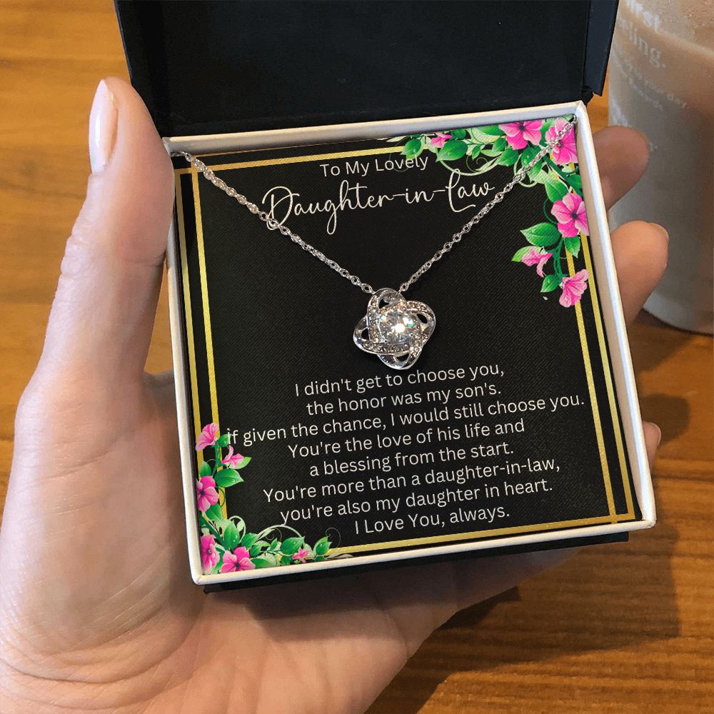 Daughter in law necklace, Daughter in law jewelry, Daughter in law gifts