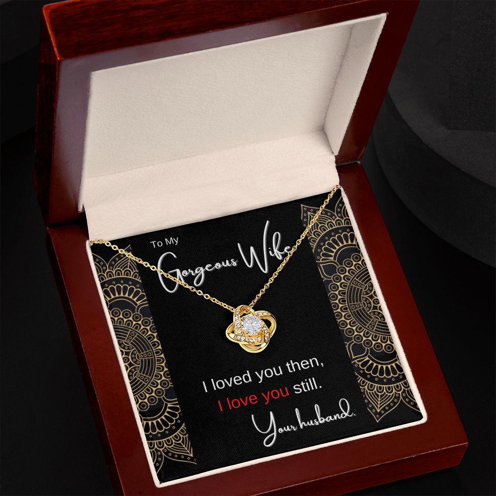 To My Wife Card, To my Wife Christmas Necklace, Heart Touching Birthday Wishes for Wife