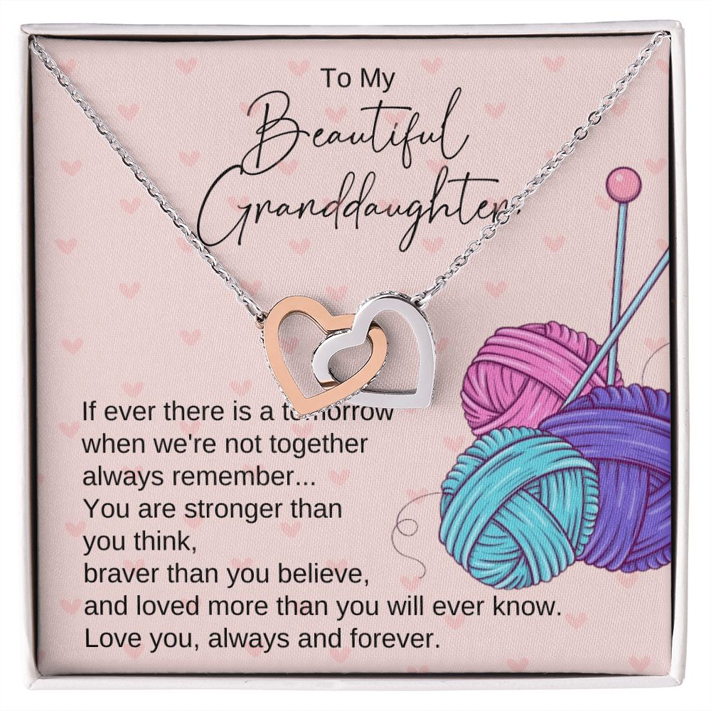 Granddaughter Gifts From Grandmother, Necklace for Granddaughter